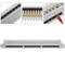 Patch-Panel 1HE 24 RJ45 UTP Cat.6 weiss kamm