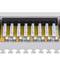 Patch-Panel 1HE 24 RJ45 UTP Cat.6 weiss kamm