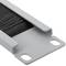 Panel pasacables para rack 19