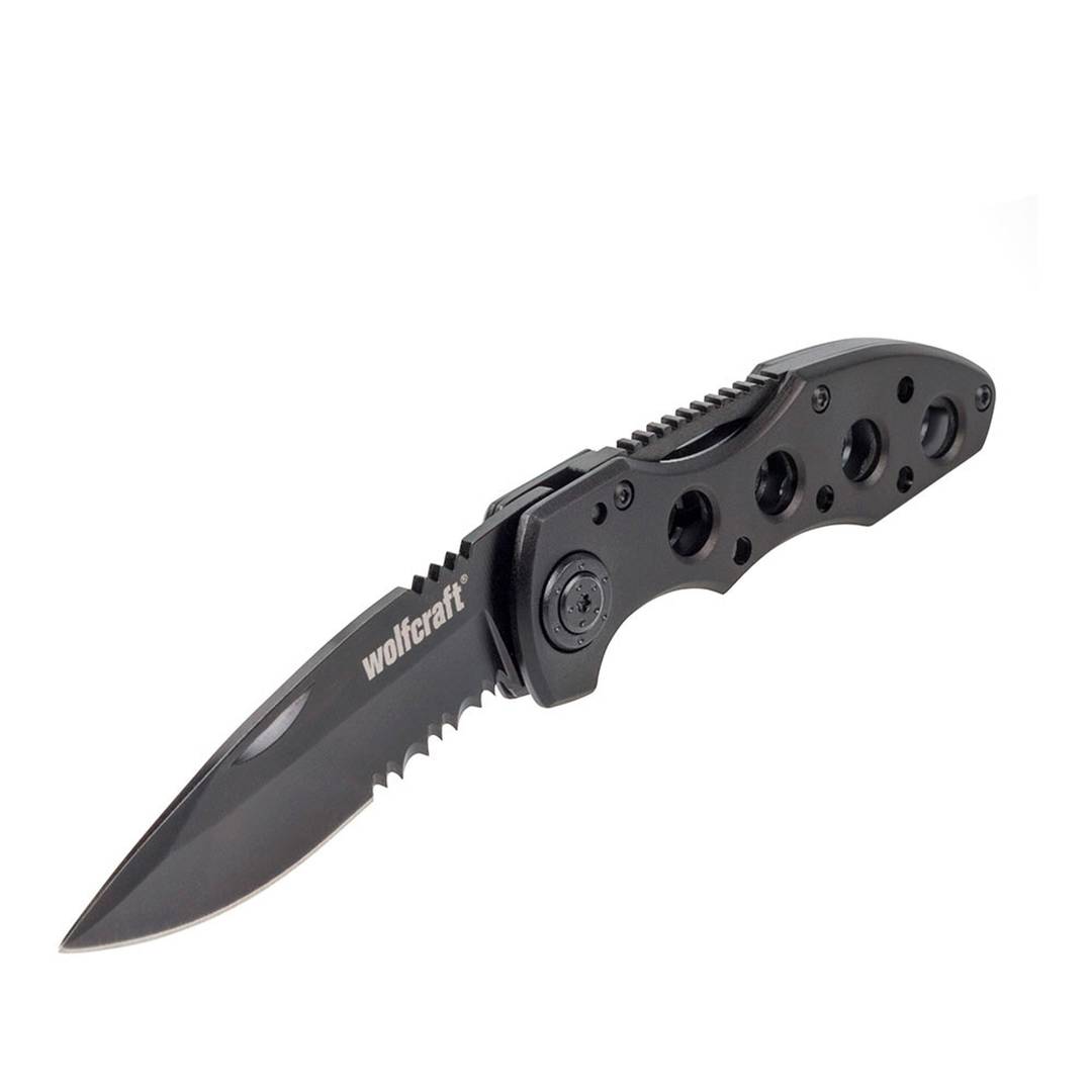 Navalla amb fulla dentada plegable 4289000 Wolfcraft