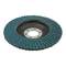 Abrasive flap disc for angle grinders grit 40 with a diameter of 115 mm Wolfcraft 5650000