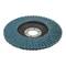 Abrasive flap disc for angle grinders grit 60 with a diameter of 115 mm Wolfcraft 5651000