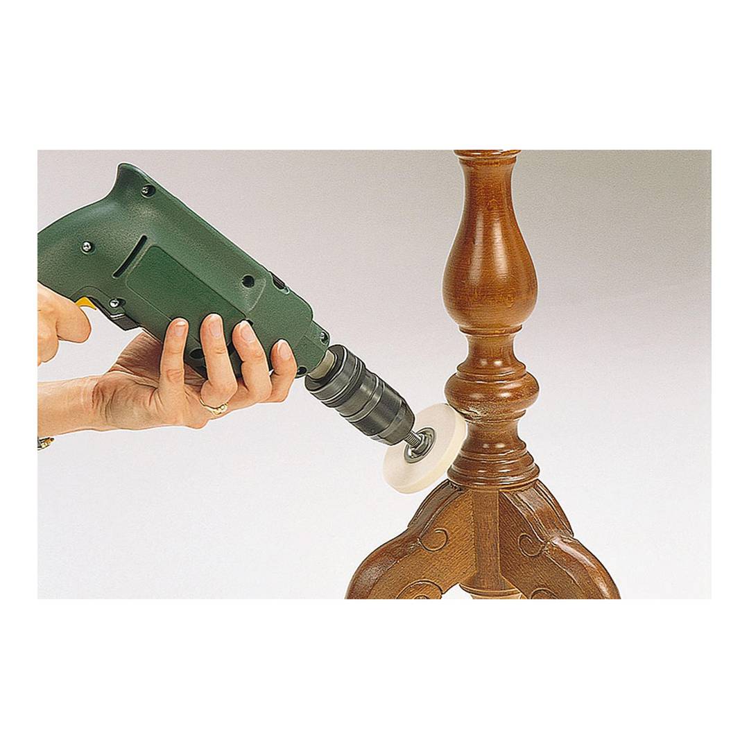 Vilten polijstschijf diameter 75 mm Wolfcraft 2130000