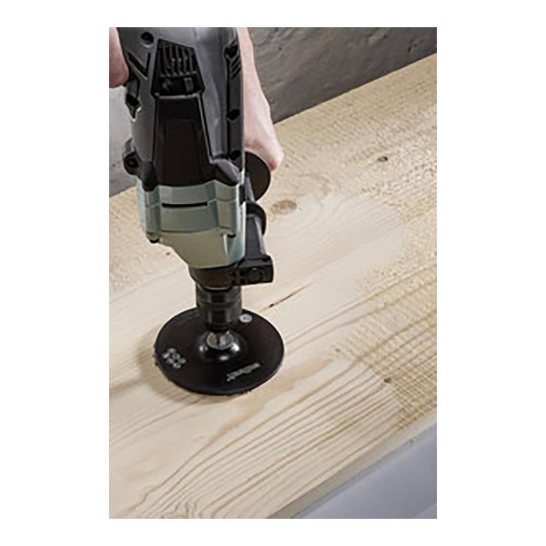 Embalagem com 10 unidades de disco de papel para lixar madeira com grão 120 e diâmetro 125 mm Wolfcraft 2003000