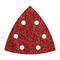 Pack de 5 unitats fulla abrasiva adhesiva amb gra 80 delta de 95 mm Wolfcraft 1852000