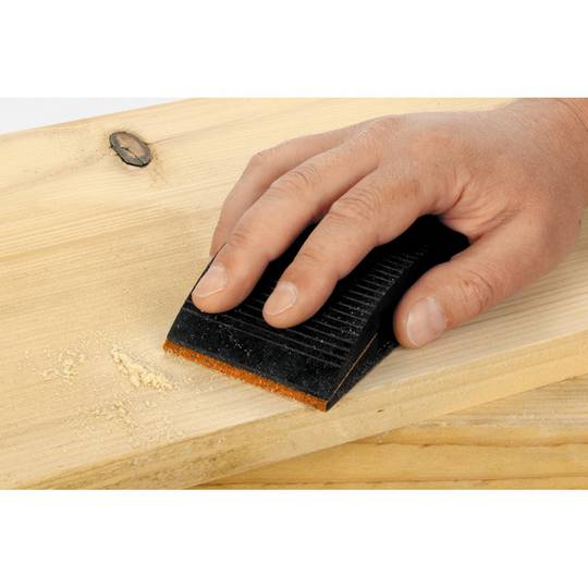 Super carta vetrata per legno e metallo con grana 120 da 230x280mm Wolfcraft 2844000