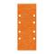 Pack de 5 unités de papier abrasif au corindon avec grain 120 de 93x230mm Wolfcraft 1963000