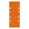 Pack de 5 unitats fulla de vidre corindó amb gra 80 de 93x230mm Wolfcraft 1962000