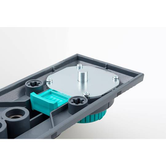 Gabarit de perçage pour électricité 71 et 91 mm Wolfcraft 5976000