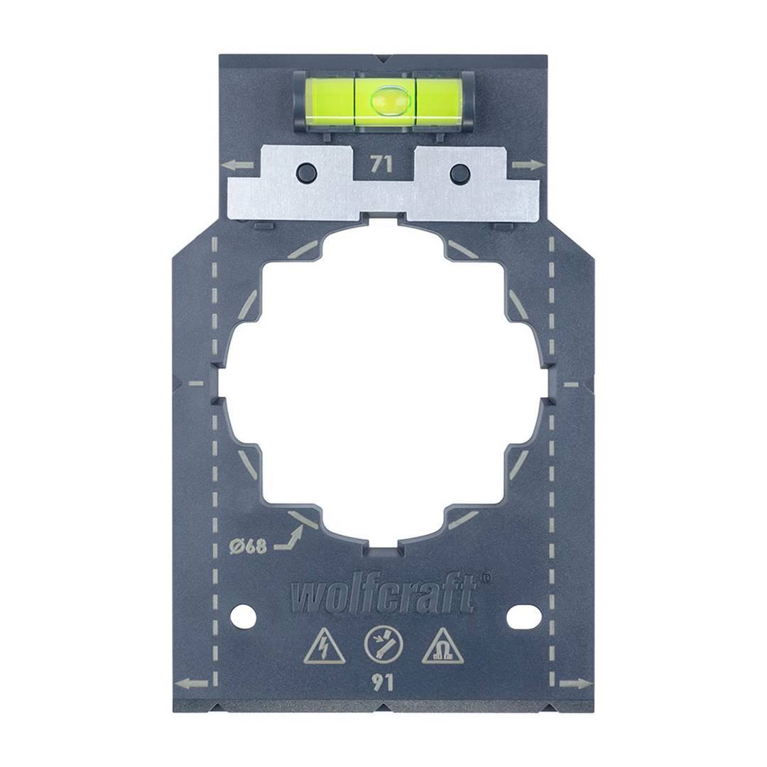 Template to mark and align 71 and 91 mm Wolfcraft 5975000