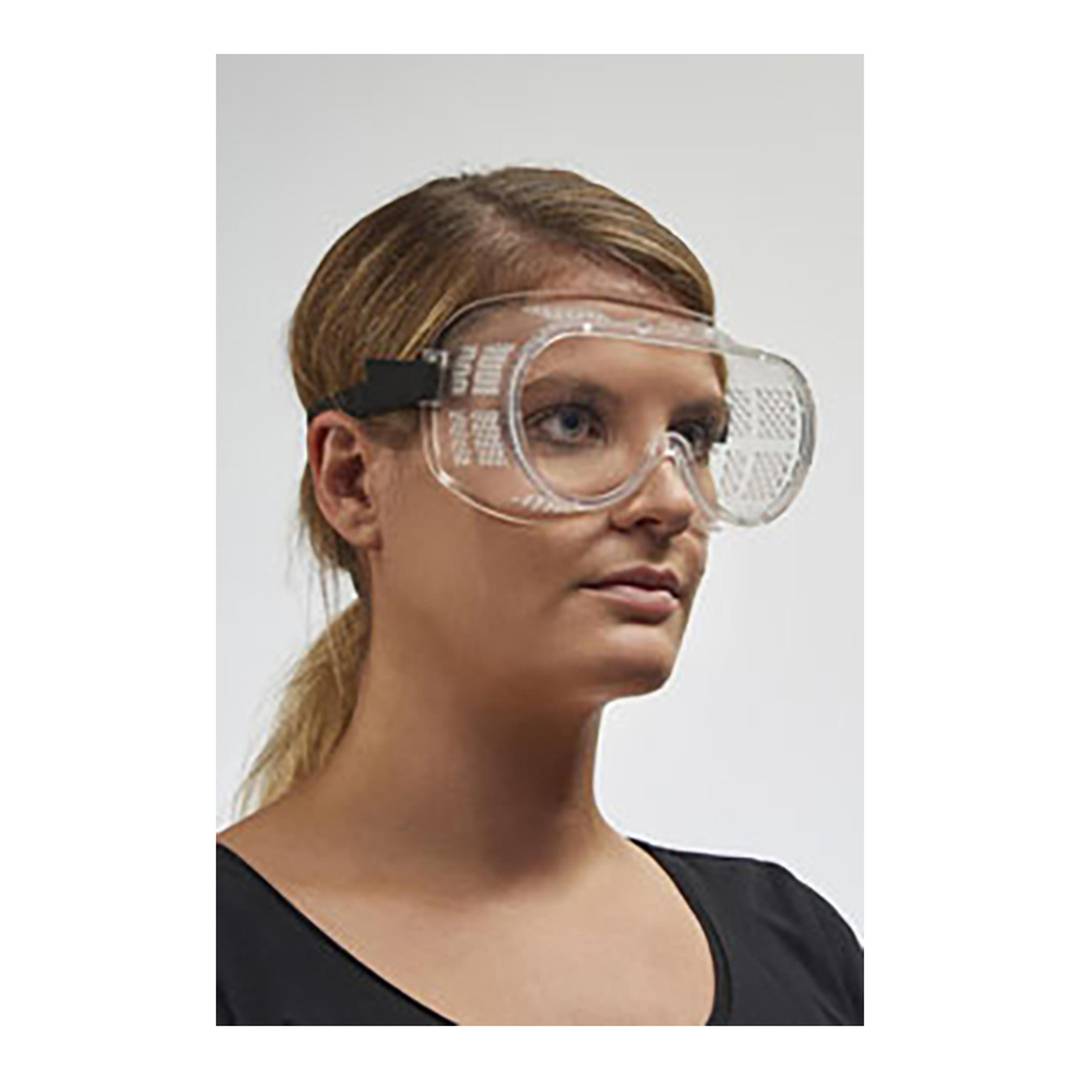 Óculos transparentes de visão total com elástico Wolfcraft 4903000