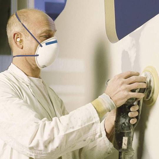 Set van 3 stuks stofmasker FFP2 NR D Wolfcraft 4836000