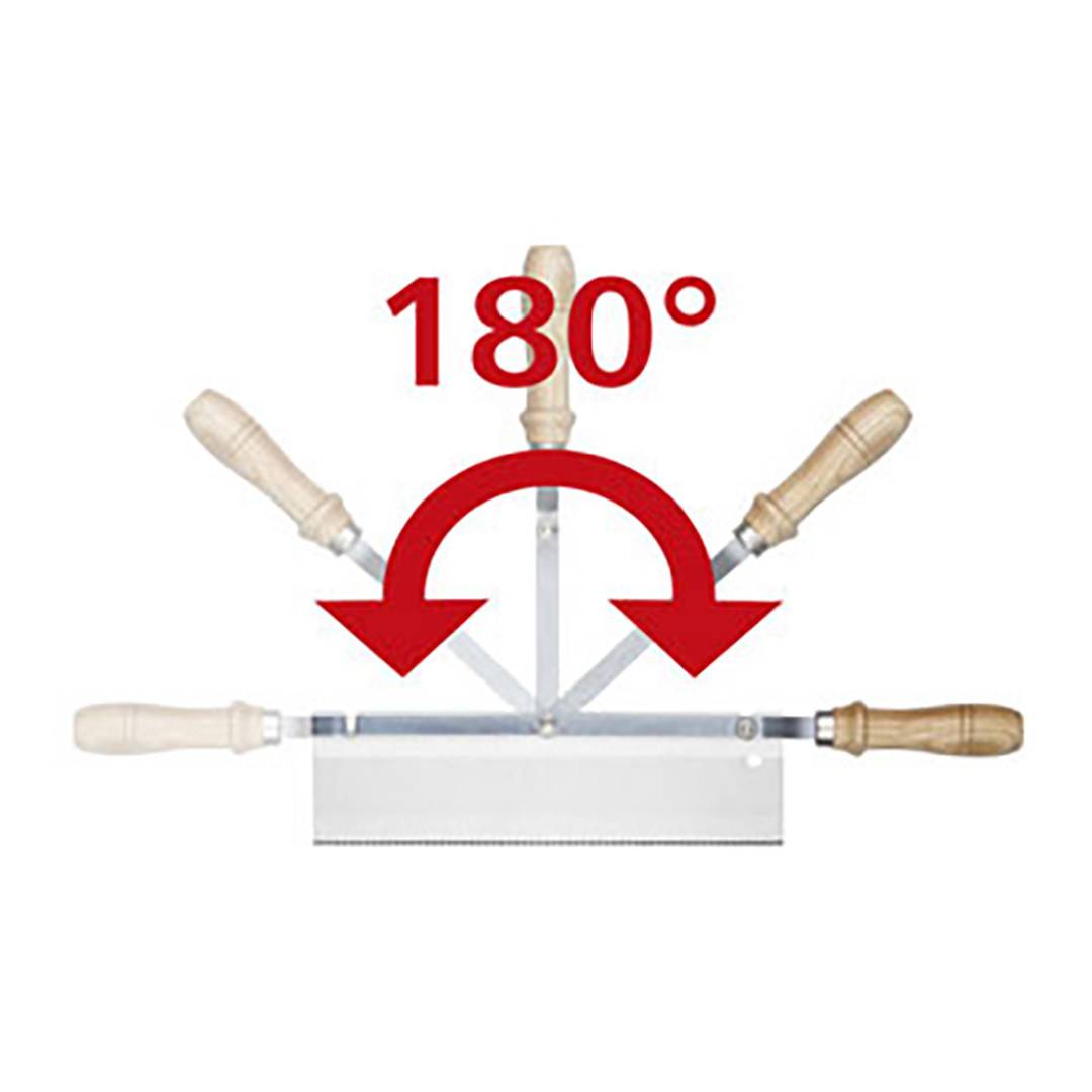 Wolfcraft 6925000 Cranked Handle Hand Saw