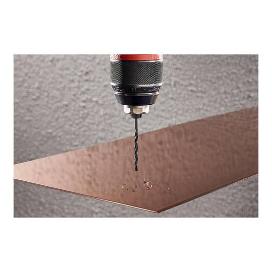 Zestaw 13 sztuk wierteł do metalu HSS od 1,5 do 6,5 mm Wolfcraft 7104000