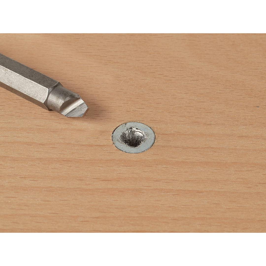 Pacote de 2 unidades de ponta de parafuso com perfil defeituoso Wolfcraft 2982000