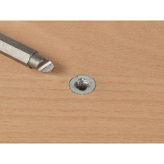 Pacote de 2 unidades de ponta de parafuso com perfil defeituoso Wolfcraft 2982000