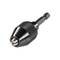 Wolfcraft 2625000 Mandril de broca de ação rápida de 0,5 a 6,5 mm
