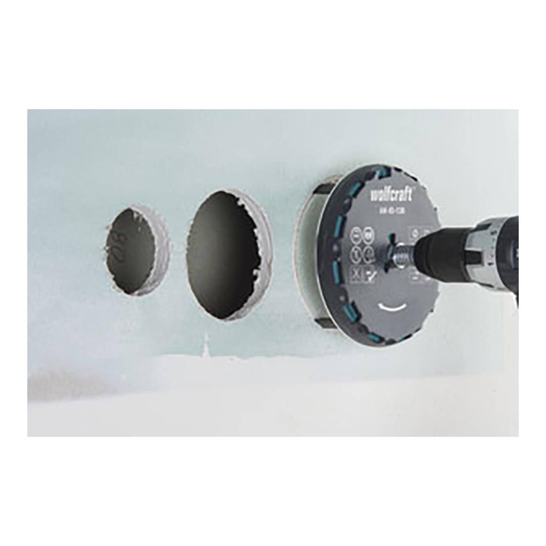 Verstellbare Lochsäge AH 45-130 Wolfcraft 5978000