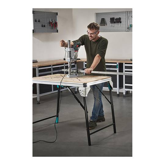 Suport d'alumini per a trepants Wolfcraft 5027000