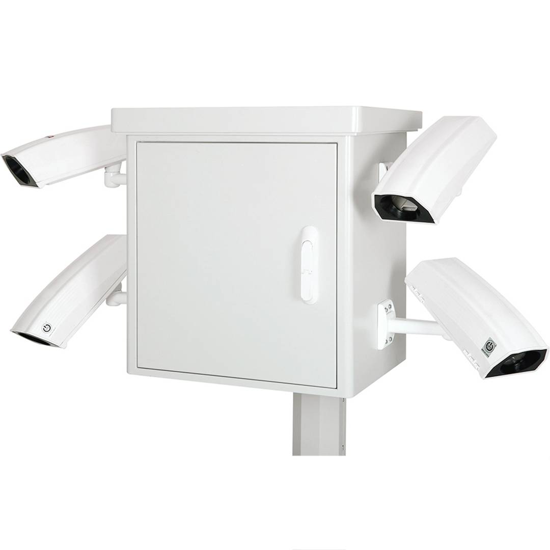 Security cabinet for 4 post type cameras 600 x 450 x 715