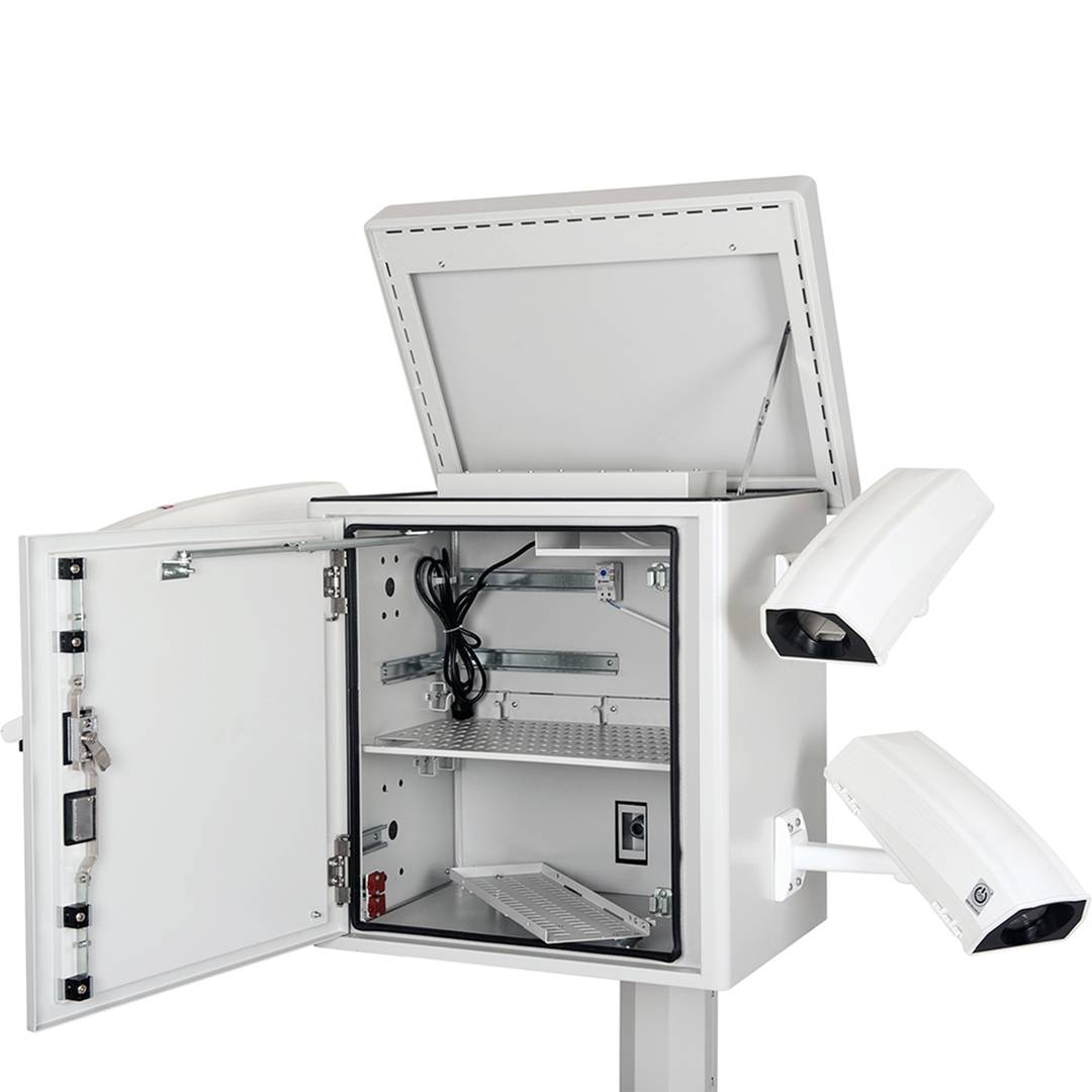 Security cabinet for 4 post type cameras 600 x 450 x 715