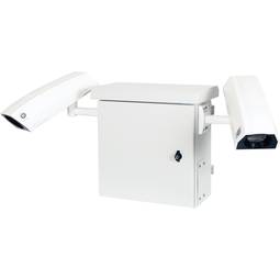 Security cabinet for 2 post type cameras 445 x 225 x 490