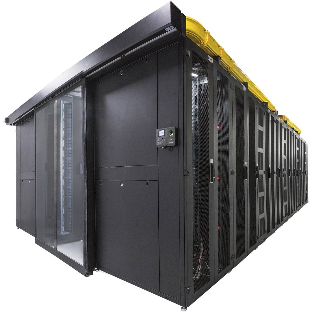 42U DataCenter Rack Schrank Breite 600 Tiefe 1000 und Höhe 1990 Farbe Schwarz RAL9005