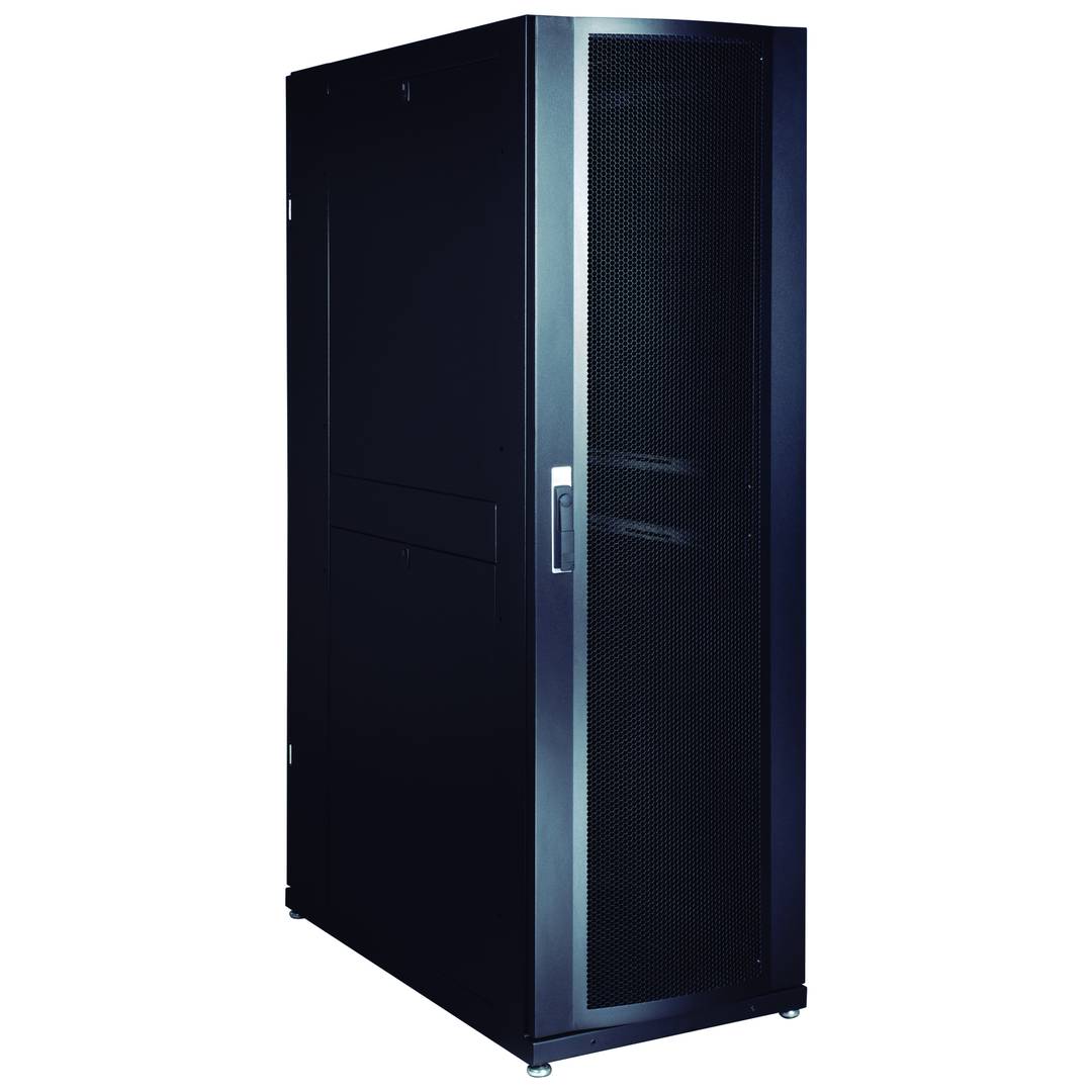 42U DataCenter Rack Gabinete Largura 800 Profundidade 1200 e Altura 1990 Cor Preto RAL9005