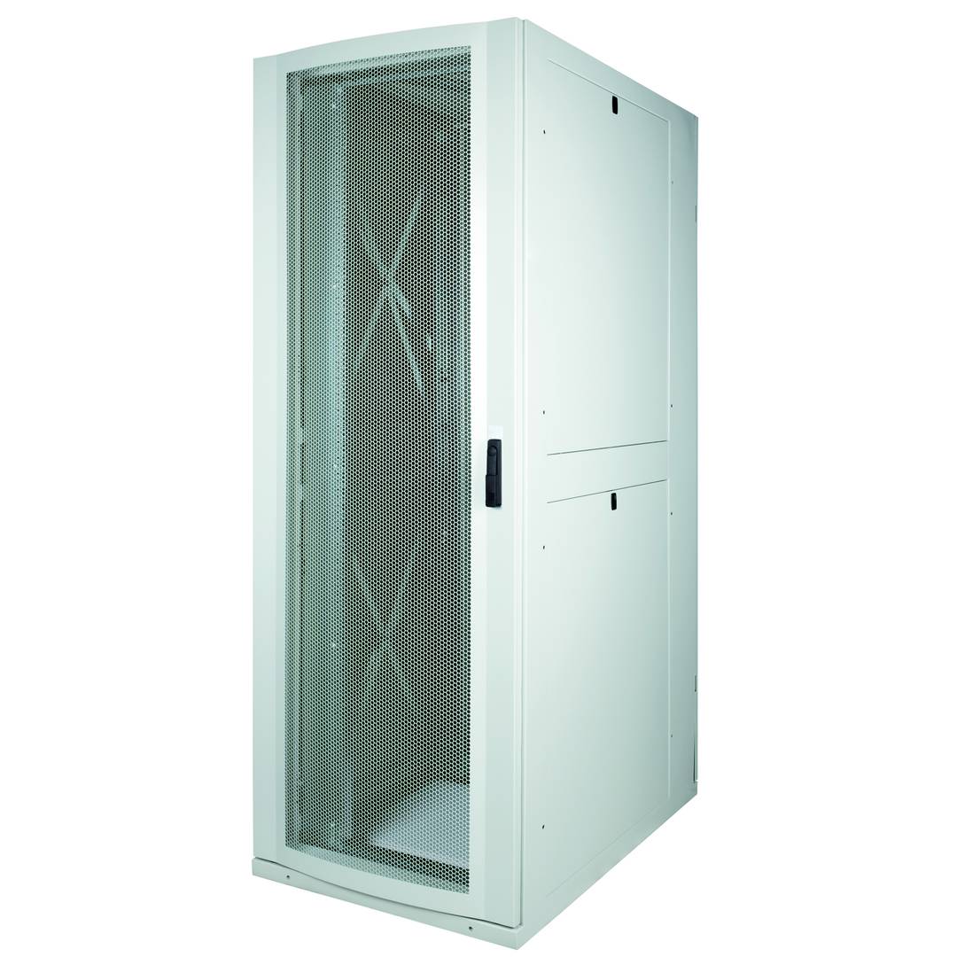 Armadio rack DataCenter 47U Larghezza 600 Profondità 1000 e Altezza 2212 in colore bianco RAL7035