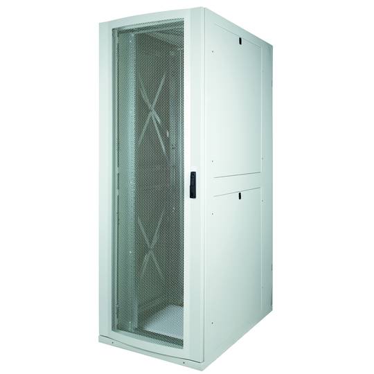 Armadio rack DataCenter 47U Larghezza 600 Profondità 1000 e Altezza 2212 in colore bianco RAL7035