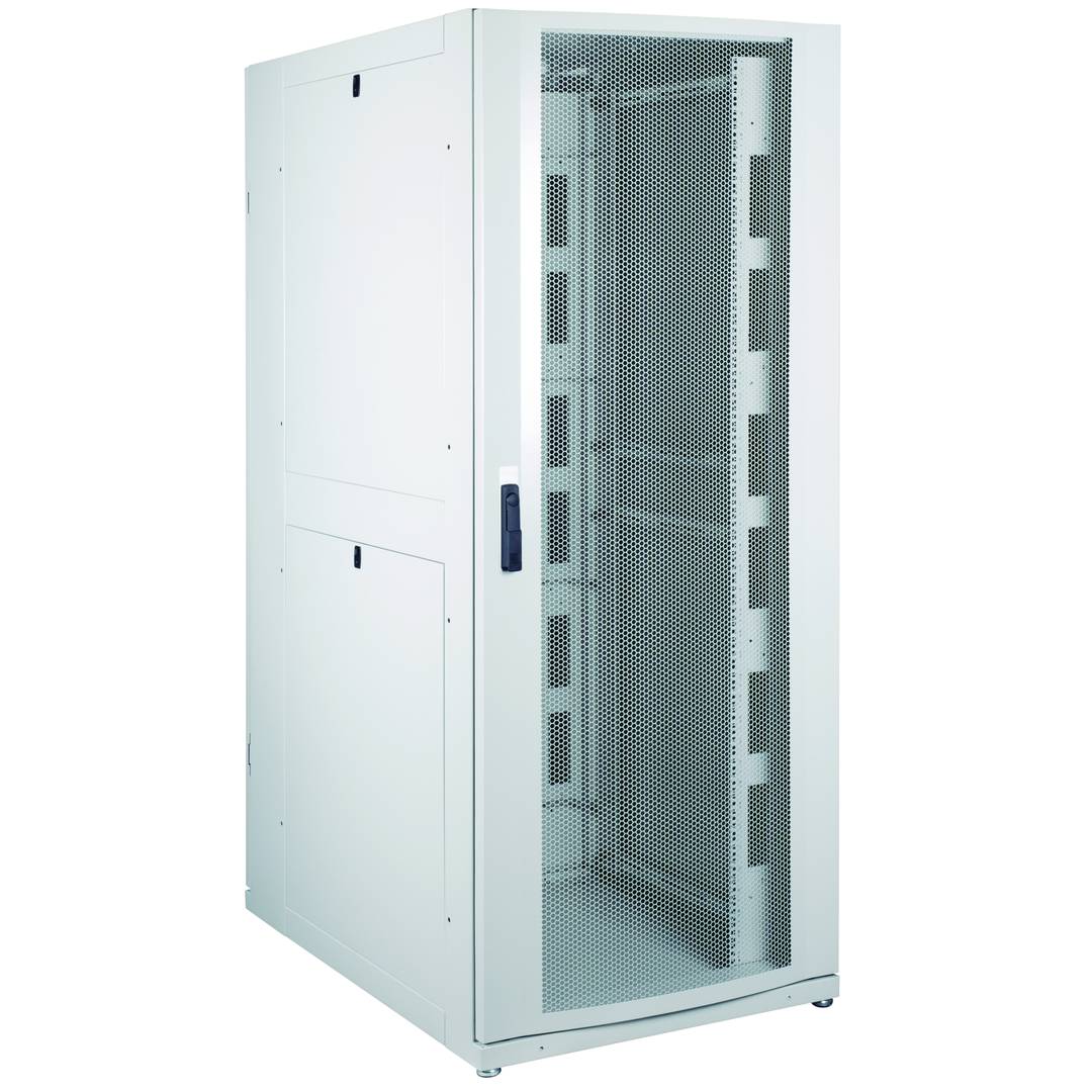 42U datacenter rack kast Breedte 800 Diepte 1200 en hoogte 1990 Wit RAL7035 kleur