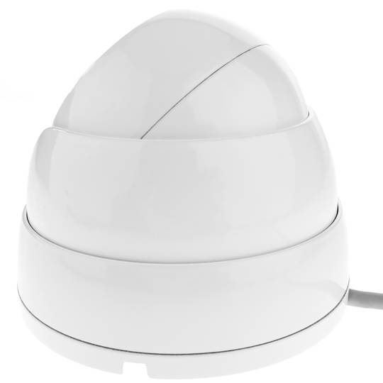 Dome Kamera 700TVL metallic 24 LED 70x93mm weiß