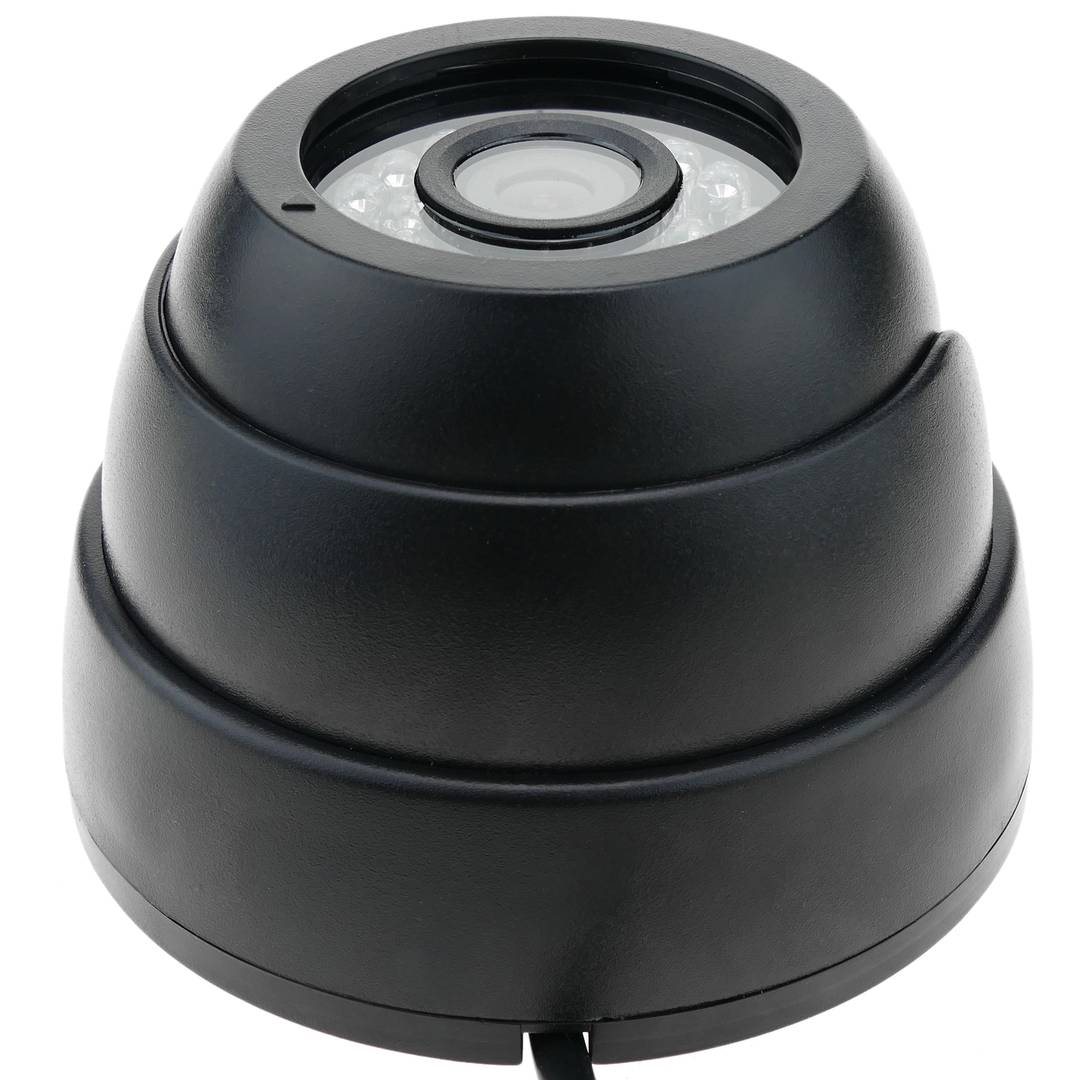 Cámara domo 700TVL plástico 24 LED 70x93mm