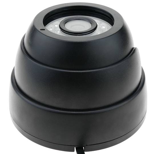 Cámara domo 700TVL plástico 24 LED 70x93mm