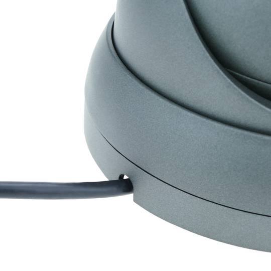 Cámara domo 700TVL metal 1/4 36 LED 85x118mm metálica