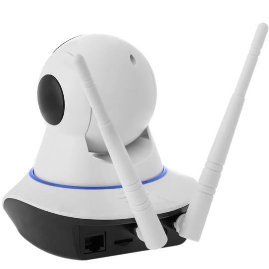 Telecamera di sorveglianza wifi a 360º con visione notturna a infrarossi