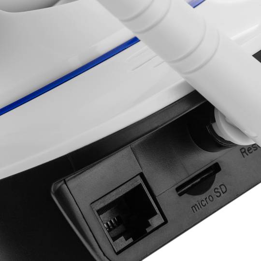 Telecamera di sorveglianza wifi a 360º con visione notturna a infrarossi