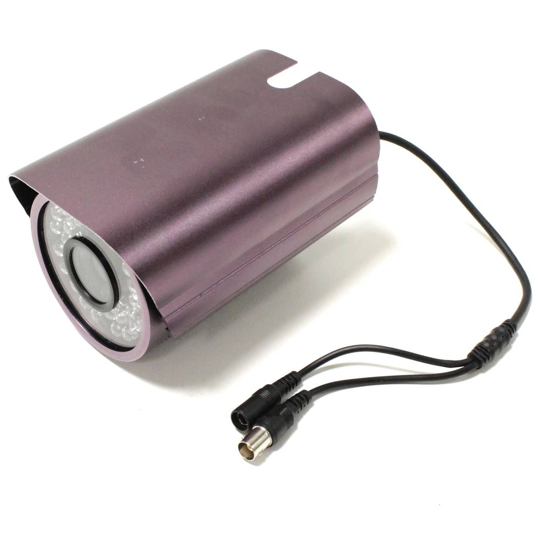 Cámara profesional de CCTV 700TVL metálica 125x65mm IR