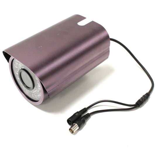 Cámara profesional de CCTV 700TVL metálica 125x65mm IR