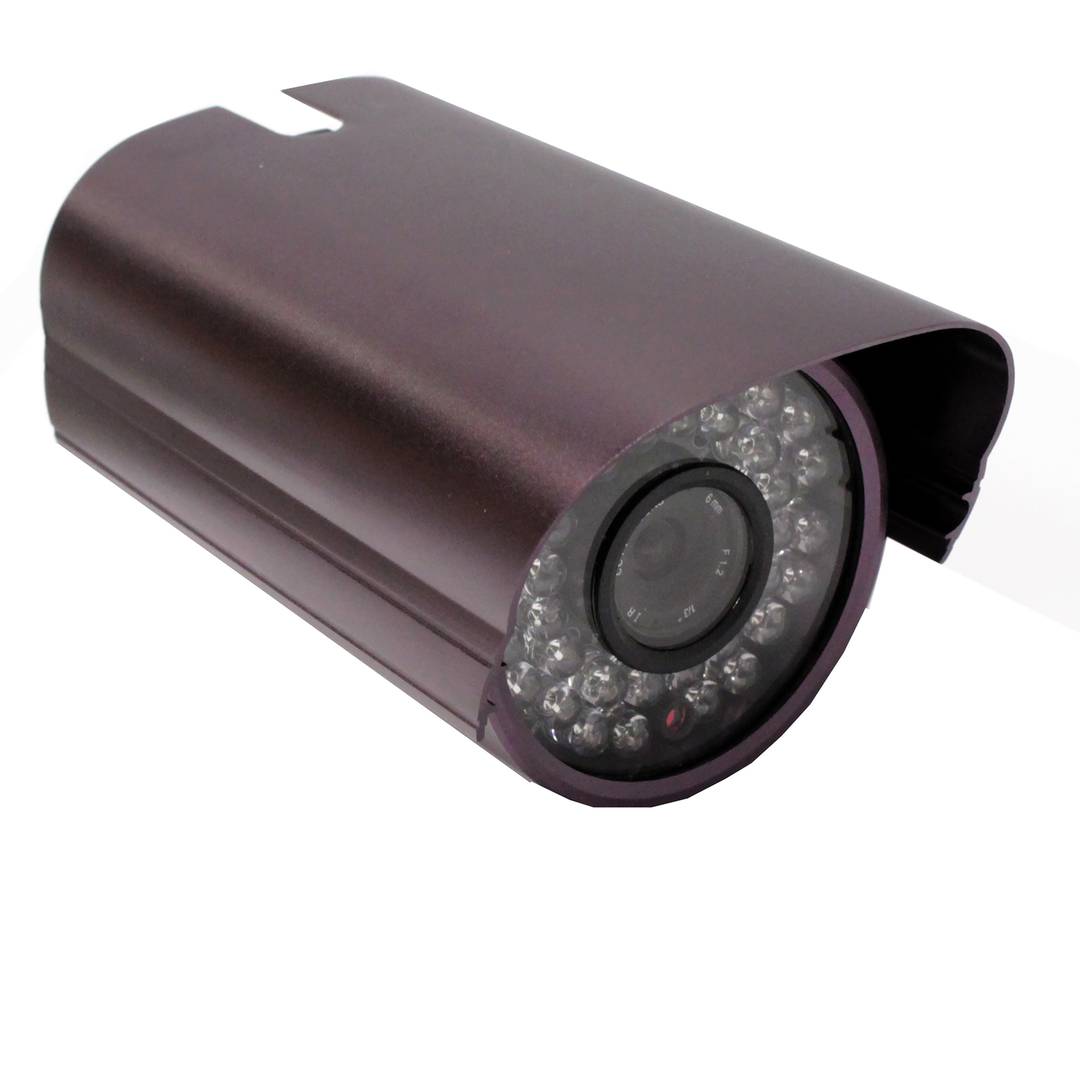 Cámara profesional de CCTV 700TVL metálica 125x65mm IR