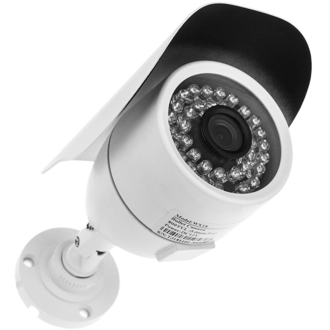 Cámara de vídeo CMOS exterior IR 30m 800TVL Sony CCD OSD CCTV
