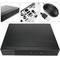 Kit de videovigilancia DVR con 4 cámaras domo compatible HDMI VGA CVBS IP