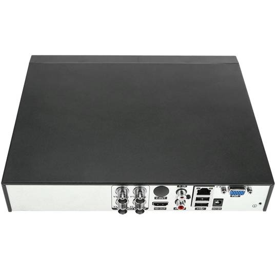 Kit de videovigilancia DVR con 4 cámaras domo compatible HDMI VGA CVBS IP