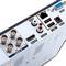 Videoüberwachung DVR Kit mit 4 unterstützt Kameras IP kompatible HDMI VGA CVBS