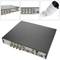 Kit video sorveglianza DVR con 8 camere piedistallo compatibili HDMI VGA CVBS IP