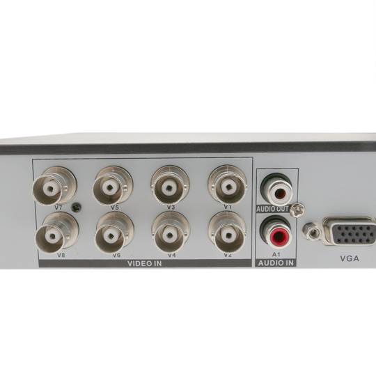 Kit video sorveglianza DVR con 8 camere piedistallo compatibili HDMI VGA CVBS IP