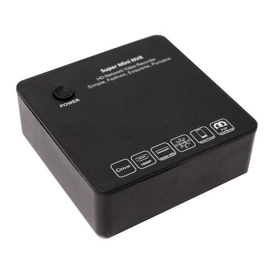 Gravador de vídeo NVR Rede de vigilância CCTV 4 canais disco 1080p 720p 960p eSATA