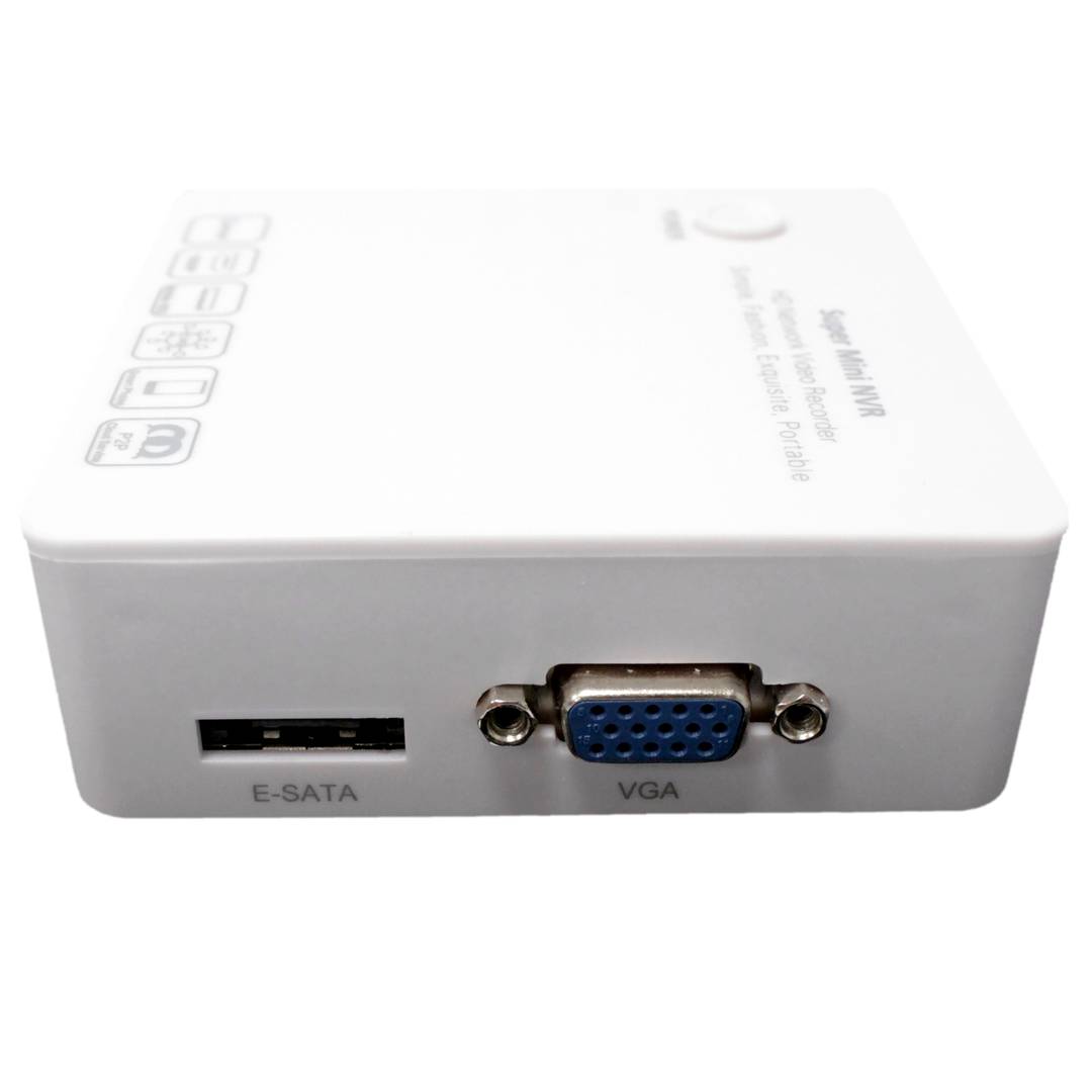 Netzwerk-Videorecorder NVR für Videoüberwachung CCTV 8 Kanal 720p 1080p HDD mit eSATA