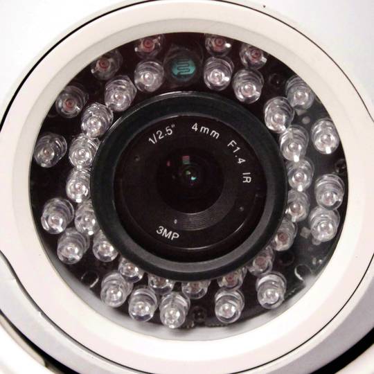 Câmera CMOS NVR H.264 IP Dome 1Mpixel 123x87mm Network Video Recorder CCTV