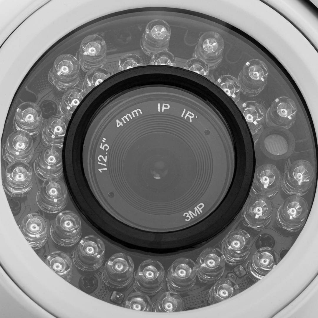 H.264 IP Caméra NVR CMOS Dome 1Mpixel 123x87mm Network Video Recorder CCTV avec PoE